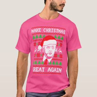 T-shirt Rendre à Noël sa grandeur Pro Trump America moche