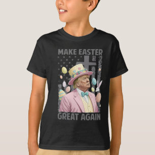 T-shirt Rendre à Pâques sa grandeur drôle Trump Président 
