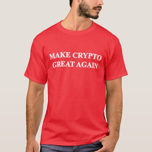 T-shirt Rendre Crypto à nouveau (Devant)