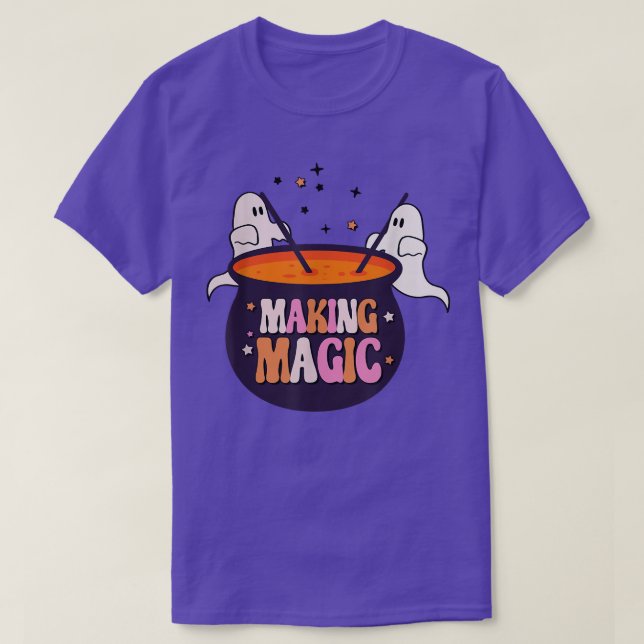 T-shirt Rendre Éffrayantes les vibrations de sorcière magi (Design devant)