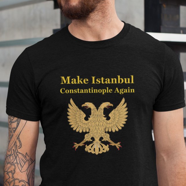 T-shirt Rendre Istanbul Constantinople à nouveau Orthodoxe (Créateur téléchargé)