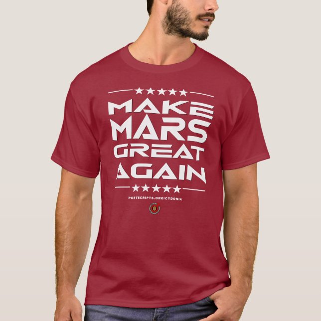T-shirt Rendre la grandeur de Mars (Devant)