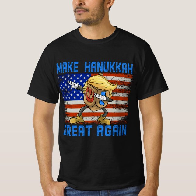 T-shirt Rendre la grandeur d'Hanoukka à nouveau drôle Chan (Devant)