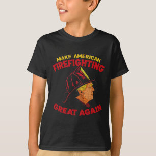 T-shirt Rendre la lutte contre les incendies américaine gr
