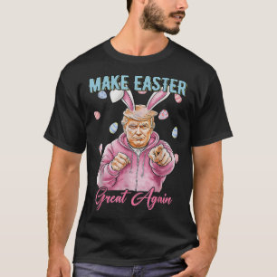 T-shirt Rendre la Pâques grande encore amusante Trump Bunn