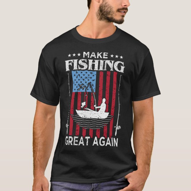 T-shirt Rendre la pêche plus agréable (Devant)