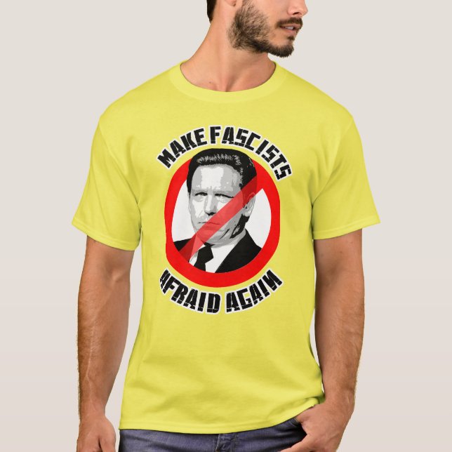 T-shirt Rendre la peur fasciste (Devant)