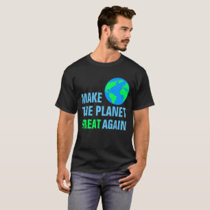 T-shirt Rendre la planète plus Noire