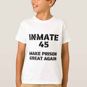 T-shirt Rendre la prison grande à nouveau - Trump détenu H