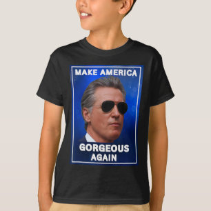T-shirt Rendre l'Amérique à nouveau magnifique, Drôle Gavi