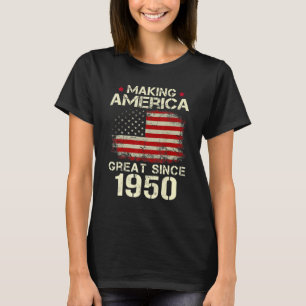 T-shirt Rendre l'Amérique grande depuis 1950 Vintage 72e B