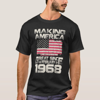 T-shirt Rendre l'Amérique grande depuis février 1968 54e a
