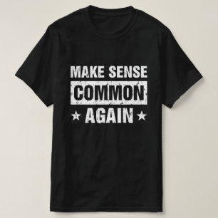 T-shirt Rendre le sens commun
