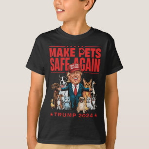 T-shirt Rendre les animaux en sécurité Trump Mega 2024 Sau