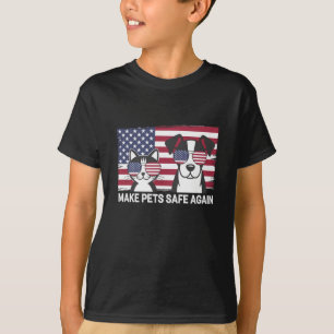 T-shirt Rendre les animaux sûrs Trump Harris Debate 2024