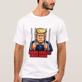 T-shirt Rendre les Arrestations Géniales à Nouveau - Tee S