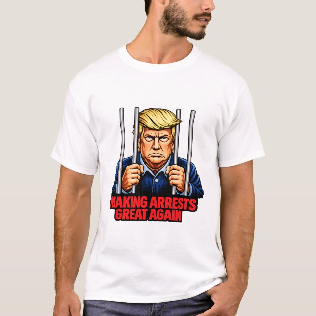 T-shirt Rendre les Arrestations Géniales à Nouveau - Tee S (Devant)