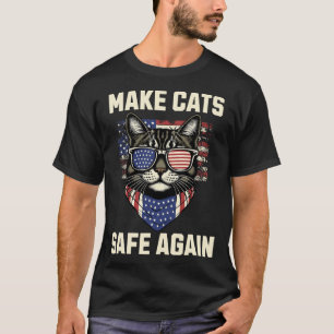 T-shirt Rendre les chats sûrs à nouveau Trump chats pour T