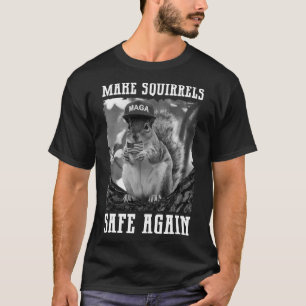T-shirt Rendre les écureuils en sécurité Trump 2024 Sauvez