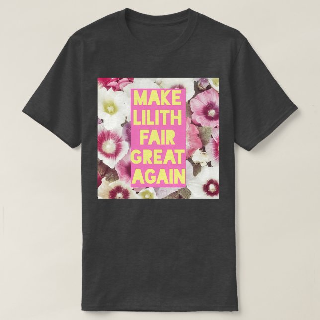 T-SHIRT RENDRE LILITH ASSEZ GRAND (Design devant)