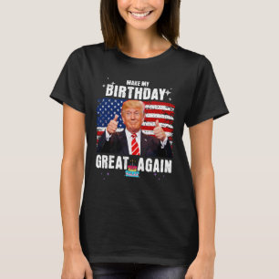 T-shirt Rendre ma grandeur d'anniversaire à nouveau drôle