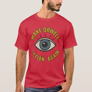 T-shirt Rendre Orwell-Fiction