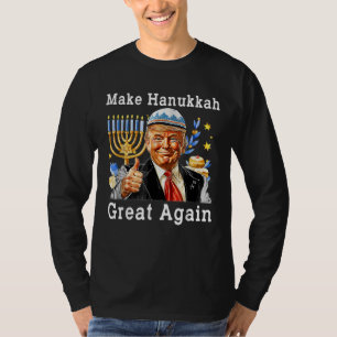 T-shirt Rendre sa grandeur à Hanoukka Trump Chanukah
