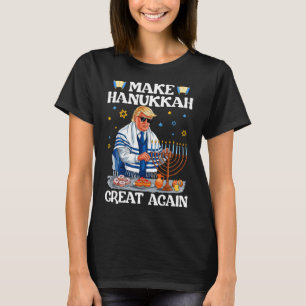 T-shirt Rendre sa grandeur à Hanoukka Trump Juif Ugly Chan