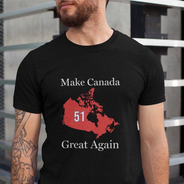 T-shirt Rendre sa grandeur au Canada Tee 51st State MAGA (Créateur téléchargé)