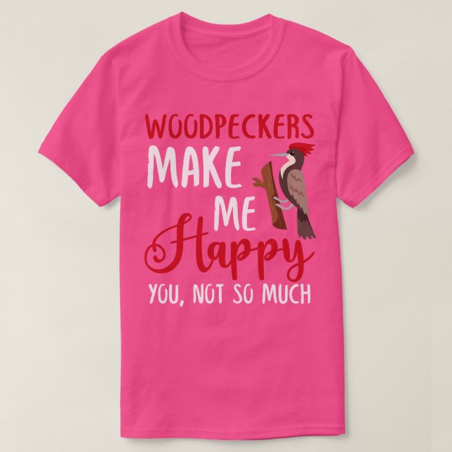 T-shirt Rends-moi heureux, tu n'es pas si grand (Design devant)