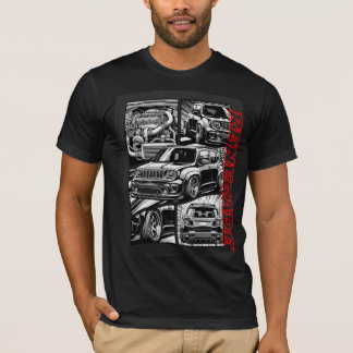 T-shirt Renegade Widebody Turbo Comic Graphique Écrasé
