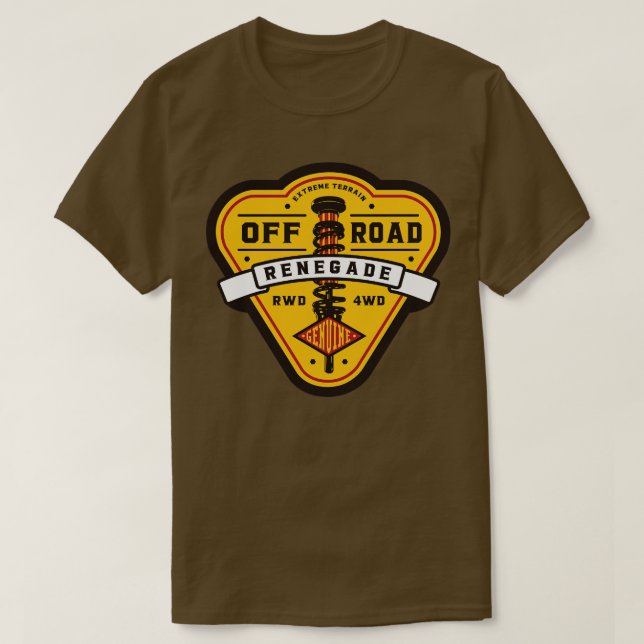 T-shirt Renégat de Off Road (Design devant)