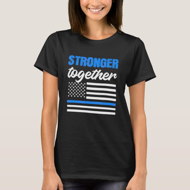 T-shirt Renforcement de l'application de la loi policière (Devant)