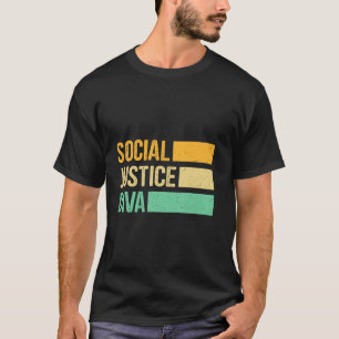 T-shirt Renforcement De L'Égalité Droits De L'Homme Justic