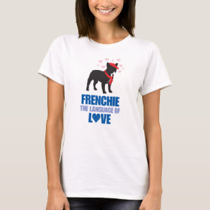 T-shirt RENIFLEZ la langue de Frenchie de l'amour