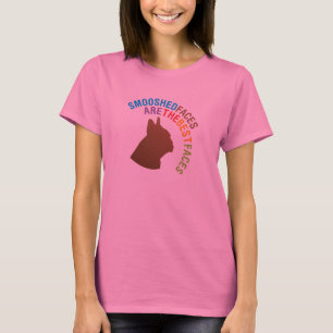 T-shirt RENIFLEZ Smooshed fait face à la pièce en t
