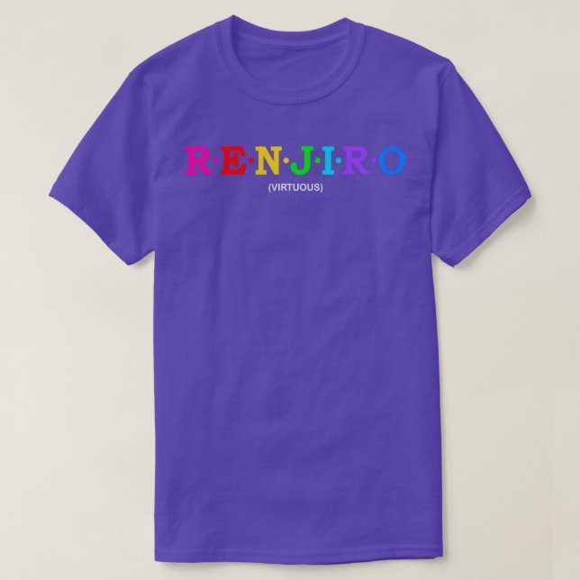 T-shirt Renjiro Virtueux (Design devant)