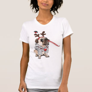 T-shirt Renne de carlin du Joyeux Noël  