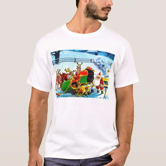T-SHIRT RENNE DE NOËL (Devant)