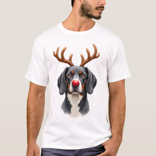 T-shirt Renne Great Dane Noël Great Dane Chien Maman D