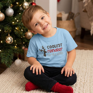 T-shirt Renne le plus cool au Pôle de Noël