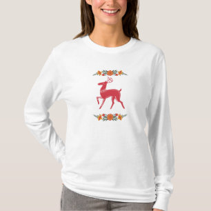 T-shirt Rennes scandinaves rouges