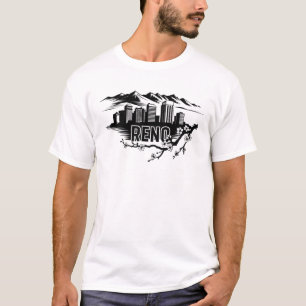 T-shirt Reno City Nevada USA
