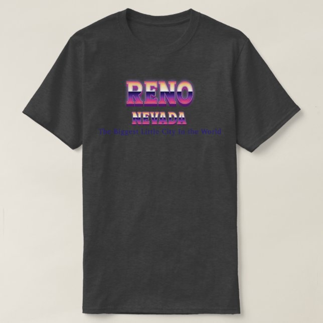T-shirt Reno Nevada (Design devant)