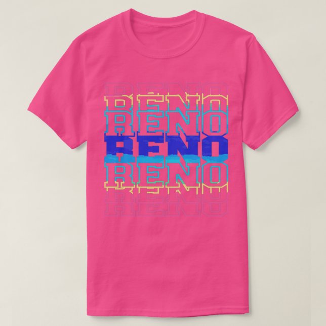 T-shirt Reno Nevada (Design devant)