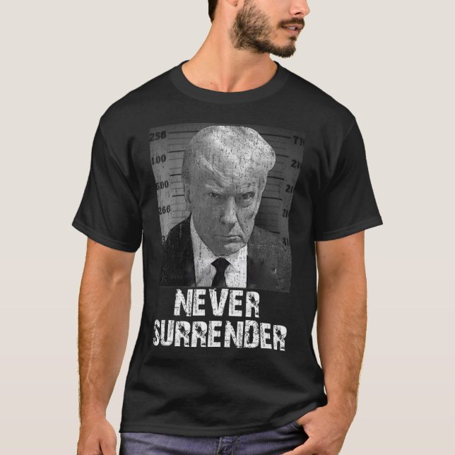 T-shirt Renoncer Pro Trump (Devant)