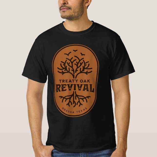 T-shirt Renouveau du chêne traité (Devant)