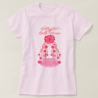 T-shirt Renouveler Votre Esprit - Rose Épanouie
