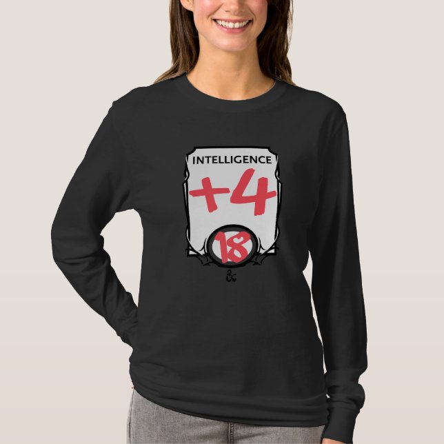 T-shirt Renseignement des donjons et dragons (Devant)