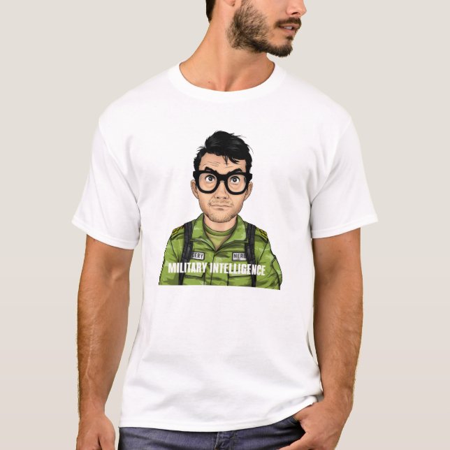 T-shirt renseignement militaire (Devant)